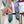 Gavroche Super Silk Quest Détail Scarf 90 CM In Green Colorful Silk Twill 274213