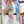 Parade Scarf 90 CM In Light Blue Colorful Silk Twill 310305