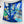 Mystere Au 24 Scarf 90 CM In Dark Blue Colorful Silk Twill 321935
