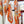 Haute Parure Scarf 135 CM In Orange Colorful Cashmere And Silk 324754