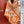 Haute Parure Scarf 135 CM In Orange Colorful Cashmere And Silk 324754