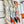 Palonniers Scarf 135 CM In White Colorful Cashmere And Silk 327471