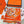 La Danse Du Printemps Scarf 140 In Orange Colorful Cashmere And Silk 344365