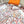 Complication Equestre Scarf 90 CM In White Orange Coloful Silk Twill 345897