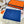 Faubourg Muffler Scarf 170 CM Blue Cashmere Handwoven  356202