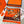 HM Lettres Equestre Scarf 140 CM In Orange Brown Colorful Cashmere And Silk 359400
