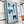 Les Sangles En Finesse Rectangle Scarf 180 CM In Light Blue Coloful Cashmere And Silk 373656