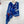 Les Sangles En Finesse Rectangle Scarf 180 CM In Dark Blue Colorful Cashmere And Silk  373657