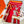 Brides Et Destin Scarf 140 CM In Red Colorful Cashmere Silk 375372