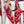 Brides Et Destin Scarf 140 CM In Red Colorful Cashmere Silk 375372