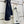 KNIT SCARF 200 CM IN BLACK CASHMERE WITH WHITE LOGO 383910