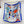 BAGAGE A MAIN SCARF 90 CM IN COLORFUL SILK 388144