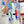 BAGAGE A MAIN SCARF 90 CM IN COLORFUL SILK 388144