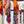 SCARF 140 CM COLORFUL 388171