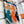Choregraphie Equestre Pareo Scarf 140 CM Black Colorful Cashmere And Silk 393169