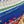 Coaching Deja-Vu Shawl 140 CM Dark Blue Colorful Cashmere And Silk 398262