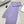 SCARF 180 CM IN HEATHER PURPLE CASHMERE 398267