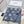 SCARF 190 CM IN COOL GRAY CASHMERE WITH SILVER LOGO 401170