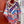 Fantaisie d'Etriers Shawl 135 CM Pink Colorful Cashmere And Silk 402082