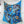 Haute Parure Scarf 135 CM Blue Colorful Cashmere And Silk 405069
