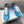 BALLET RUNNER 2.0 IN COBALT BLUE SUEDE AND LYCRA FABRIC