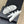 CC DAD SANDALS THREE STRAP  WHITE LAMBSKIN