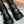 Miu Boots High Neck Black Paint Calfskin