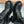 Miu Boots High Neck Black Paint Calfskin