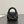 CC Mini Kelly Bag Charm Black Lambskin