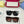 EMBOSSED LOGO SQUARE FRAME SUNGLASSES 25501 IN ACETATE