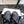 cross puffy slipper black lycra fabric