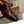 HM DOUBLE MONK STRAP RUSSET WITH CROCODILE MOTIF CALFSKIN