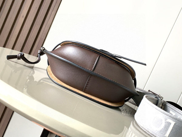 Loewe Mini Gate Dual Bag Light Grey Calfskin