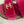 CC 26s Strappy Sandals In Pink Velvet With Rope Sole Gold Hardware