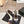CC 24P SLINGBACKS 95MM WHITE BLACK LAMBSKIN
