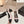 CC 24P SLINGBACKS 45MM PINK BLACK LAMBSKIN
