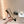 ballet flats beige black lambskin embroidery grosgrain