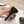 cc sandal flower 85 black white calfskin