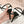 cc slingbacks sandal 85 flower black white calfskin