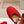 MARY JANE SHOES RED PINK WOOL TWEED