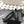 cc 25c ballet flat cross line pattern black lambskin 237482