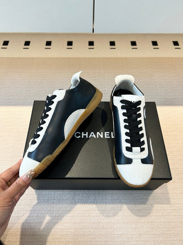 CC 26s Trainers White Black Calfskin & Suede 618697