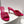 VT High Heeled Sandals Fuchsia Pink Sheepskin 292793
