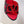 VT High Heeled Sandals Red mix Black Sheepskin 292847