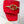 VT Moon Slides in Leather Red Cowhide 292859