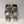 VT Mid Heel Mule Sandal Silver Sheepskin 292765