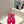 VT Sandals Heels 50mm Fuchsia Pink Cowhide 292772