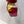 VT One Stud Leather Sandals Ruby Red Cowhide 292752