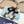 PRA PRINTED SLIDES SLIPPERS BLACK LAMBSKIN