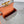 CL BELT MONOGRAM BROWN BAG TRIOMPHE 25 MM BELT TRIOMPHE ORANGE CALFSKIN